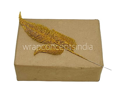 Gold Glitter Leaf on stick New 3 Gold Glitter Leaf on stick New 3