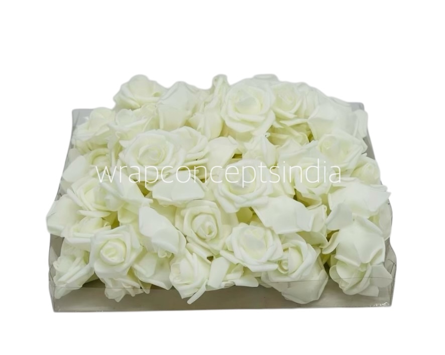 Ivory Medium Foam Rose Ivory Medium Foam Rose