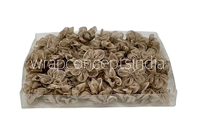 Cocoa Organza Flowers Cocoa Organza Flowers