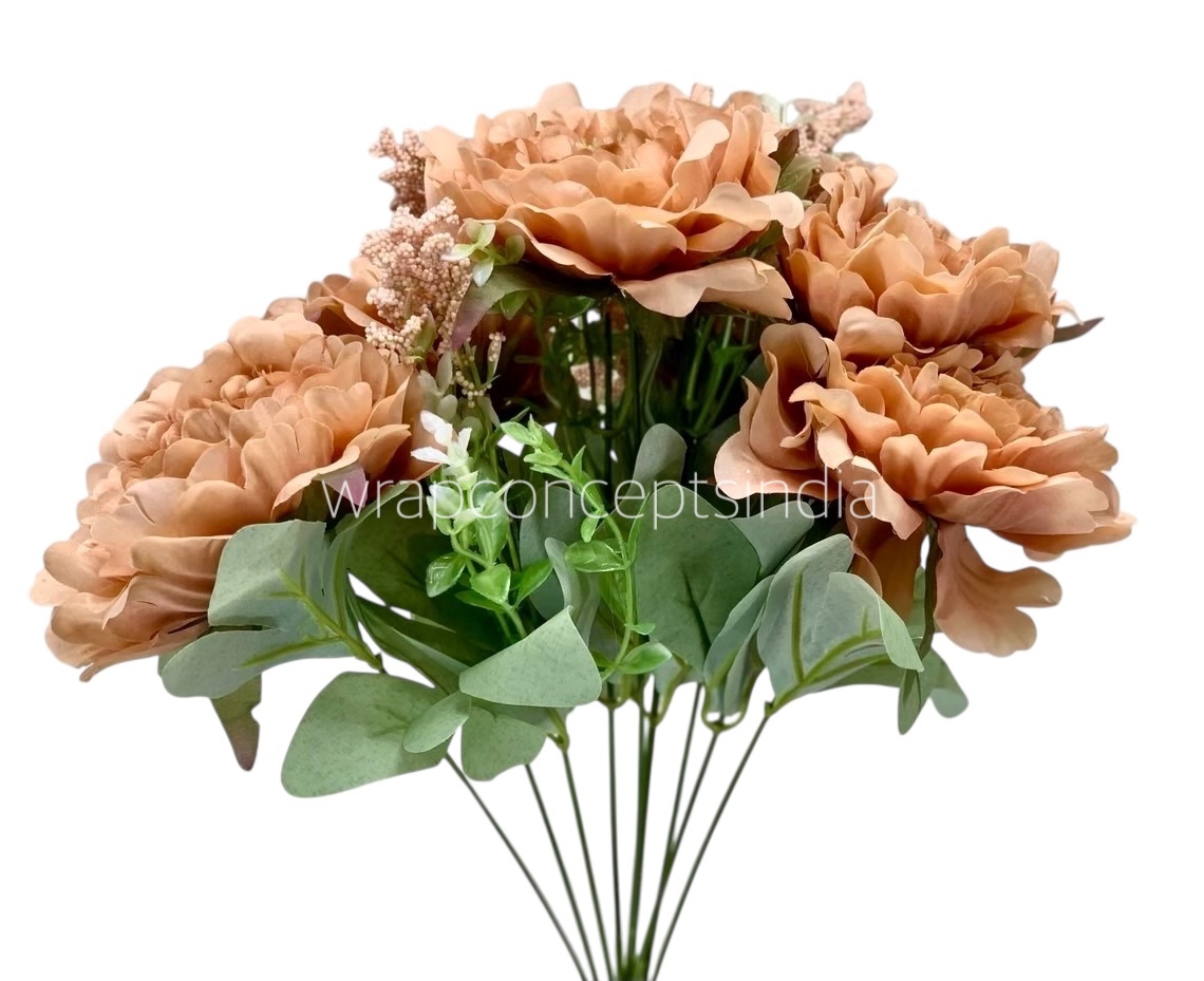 Tall Open Peony Bunch - Multicolour Tall Open Peony Bunch - Multicolour
