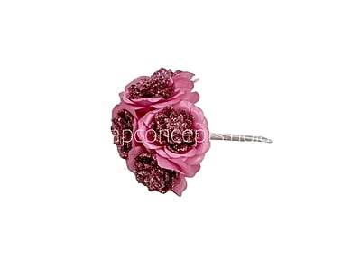 Glitter Flower - Pink