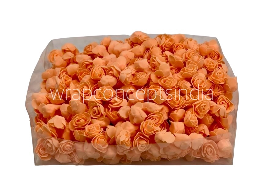 Small Foam Rose -Orange Small Foam Rose -Orange
