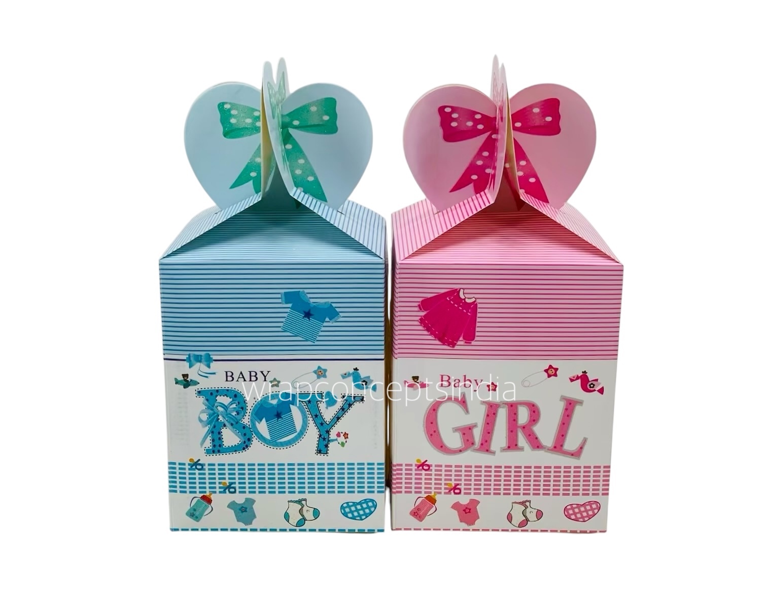 Boy/Girl Foldable Paper Gift Box Boy/Girl Foldable Paper Gift Box