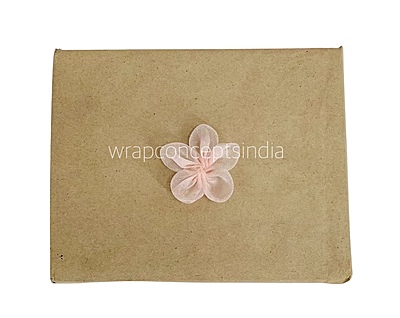Peach Organza Flowers Peach Organza Flowers