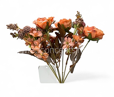 Rustic Charm Rose Bunch