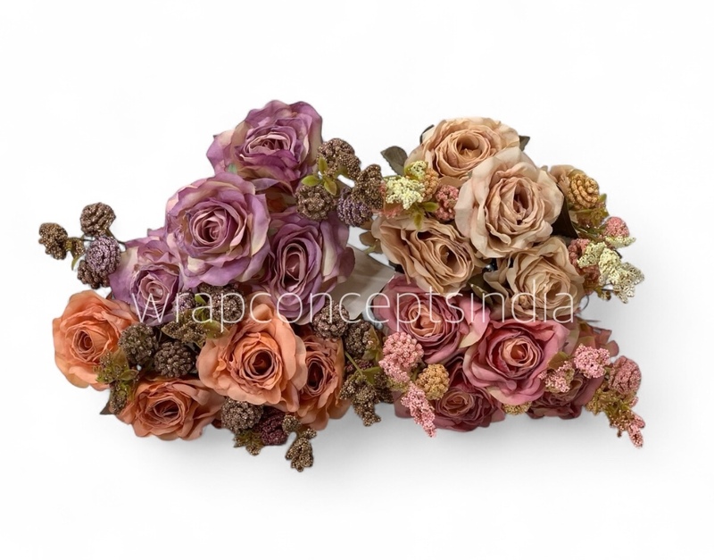 Rustic Charm Rose Bunch