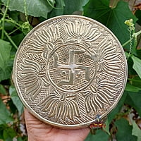Swatik Lotus Mukkali - brass Swatik Lotus Mukkali - brass