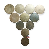 Copper coins 11 nos Copper coins 11 nos
