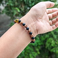 Rudraksham & Karungali bracelet Rudraksham & Karungali bracelet