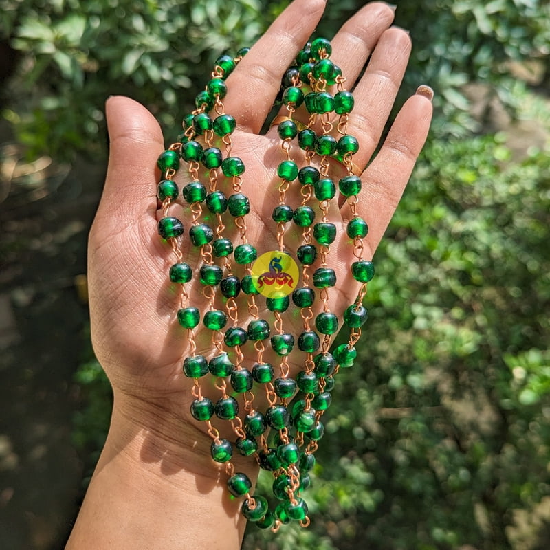 Green Glass maalai Green Glass maalai