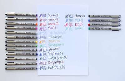 Sakura Pigma Micron 08 Sakura Pigma Micron 08