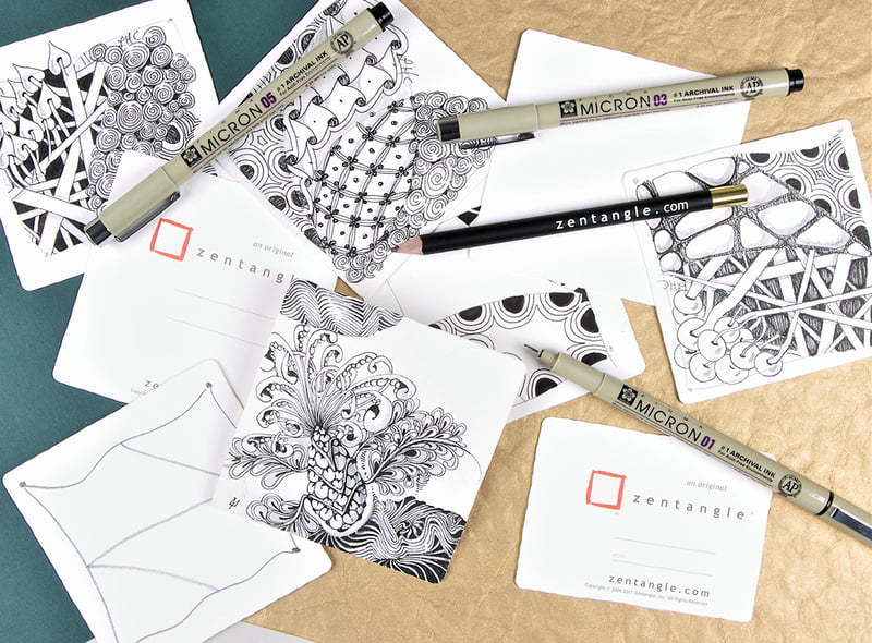 SAKURA ZENTANGLE SET SAKURA ZENTANGLE SET