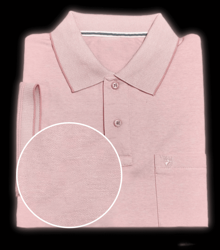 Pink Self Design Tshirt