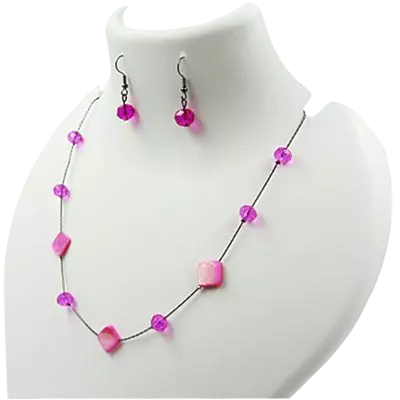 Single Layer Chain With Earrings Single Layer Chain With Earrings