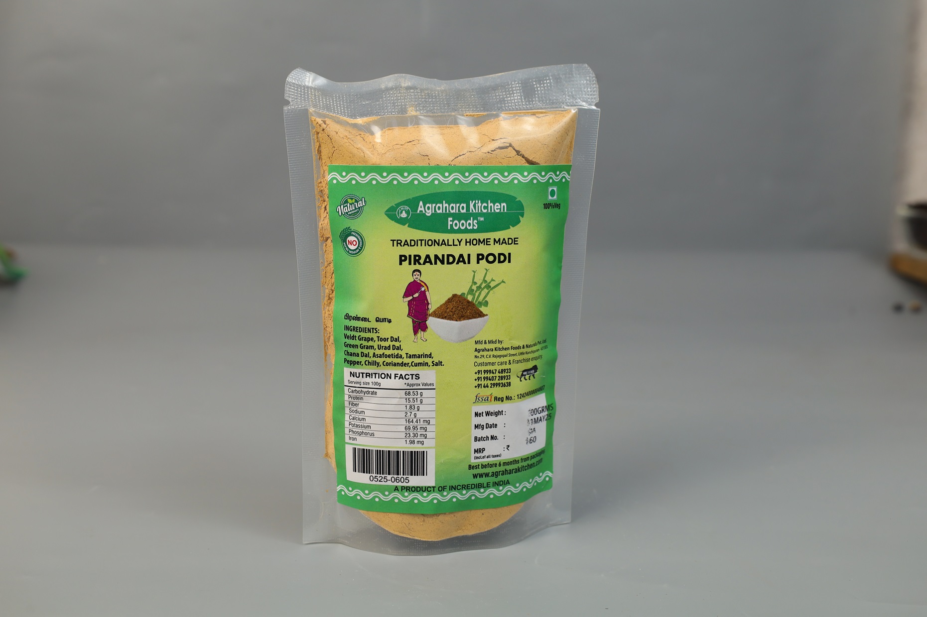 Pirandai Podi - 100GMS