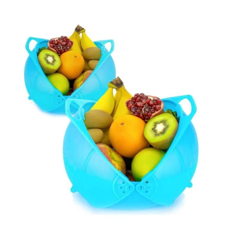 Plastic Fruit & Vegetable Basket - medium Plastic Fruit & Vegetable Basket - medium