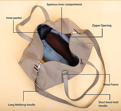 C-Oblique Pluto Duffle Bag C-Oblique Pluto Duffle Bag