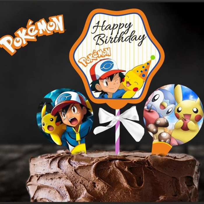 Pokemon Theme Topper Pokemon Theme Topper