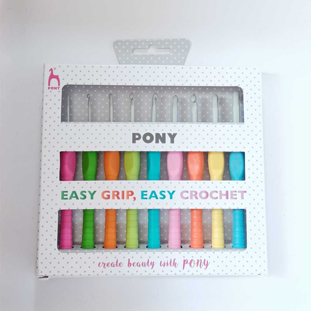 Pony Easy Grip Crochet Hook Set