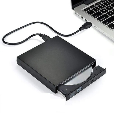 Portable Slim DVD Writer USB A & Type-C 3.0 | External CD/DVD Burner for Laptop & Desktop | Windows Compatible Portable Slim DVD Writer USB A & Type-C 3.0 | External CD/DVD Burner for Laptop & Desktop | Windows Compatible