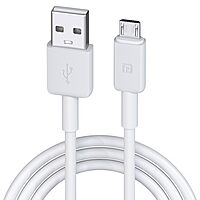 Portronics Konnect Link Micro USB Fast Charging Cable with 3.0A Output, 480Mbps Data Transfer, for Smartphones, Tablet, Laptops & Other Micro USB Devices