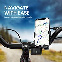 Portronics MOBIKE 4 - Bike Phone Mount (Black)