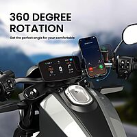 Portronics MOBIKE 4 - Bike Phone Mount (Black)