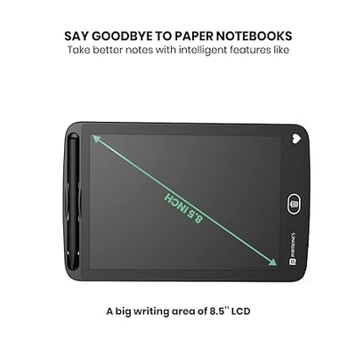 Portronics Portable RuffPad E-Writer 21.59Cm (8.5-inch) LCD with App Support Portronics Portable RuffPad E-Writer 21.59Cm (8.5-inch) LCD with App Support