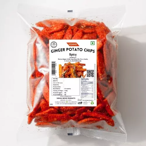 Ginger Potato Chips Ginger Potato Chips
