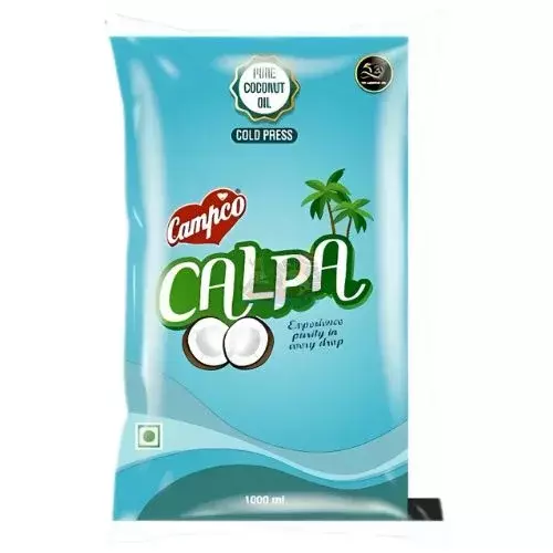 Campco Calpa Cold Press Coconut Oil in Pouch