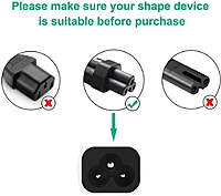 Champion 3 Pin Laptop Power Cable Cord Heavy Duty (Black) Champion 3 Pin Laptop Power Cable Cord Heavy Duty (Black)