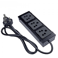Power Strip PDU Socket 5A – Durable & Reliable for DVR/NVR Racks (Black)