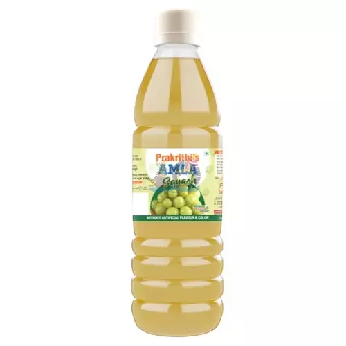 Prakrithi's Amla Squash- 700ml Prakrithi's Amla Squash- 700ml