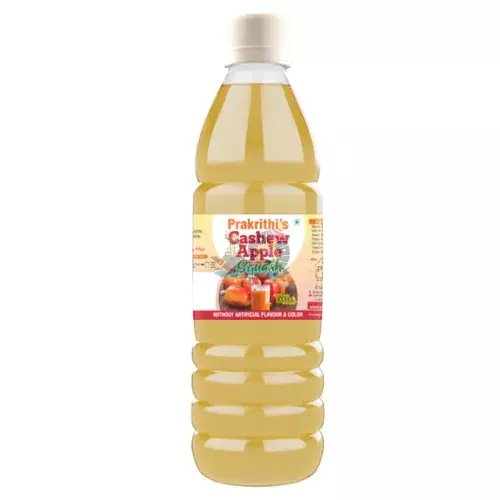 Prakrithi's Cashew Apple Squash- 700ml Prakrithi's Cashew Apple Squash- 700ml