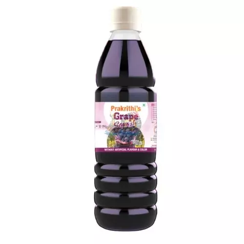 Prakrithi's Grape Squash- 700ml Prakrithi's Grape Squash- 700ml