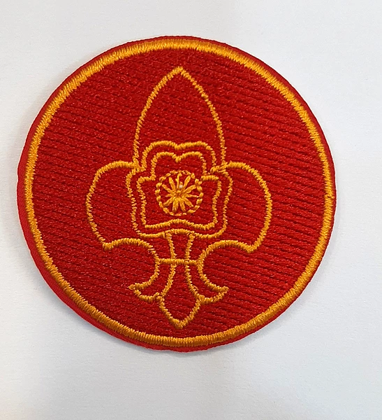 Pravesh Badge R/R New Round Embroidery-(50 pcs)