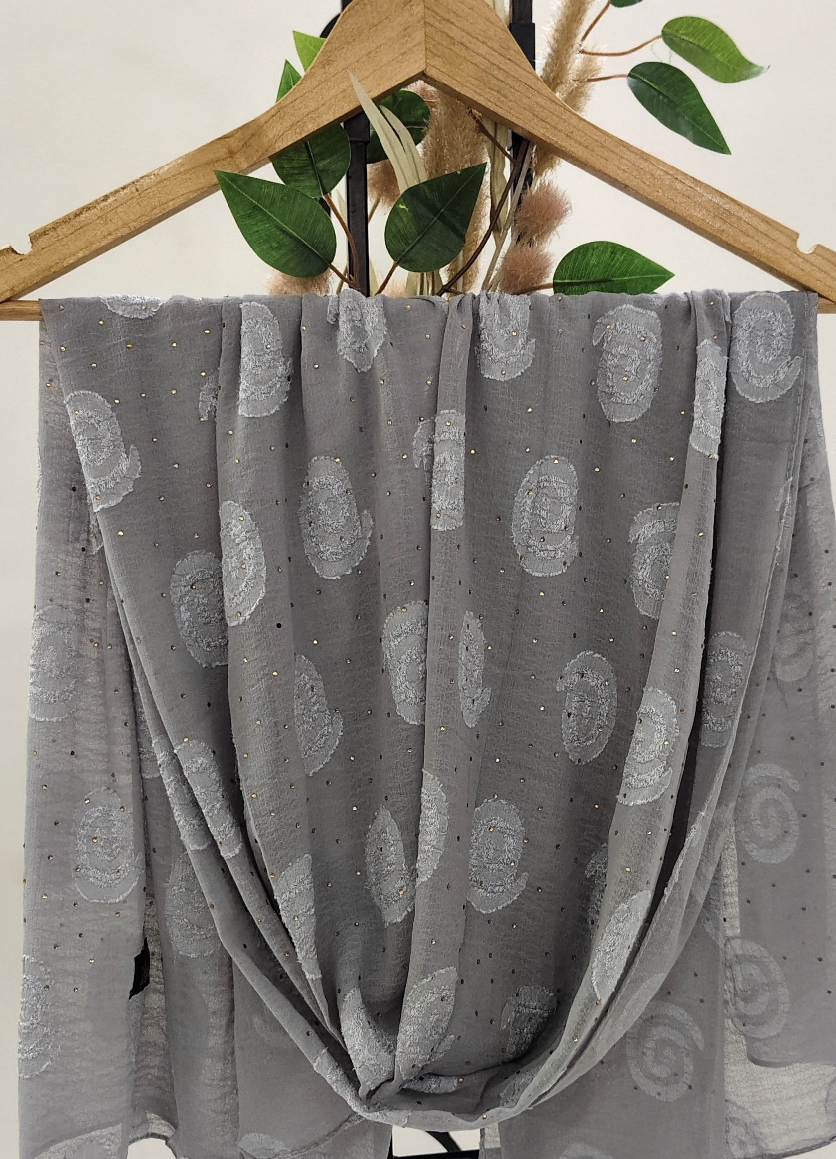 Premium Chiffon Butti With Stones Hijab