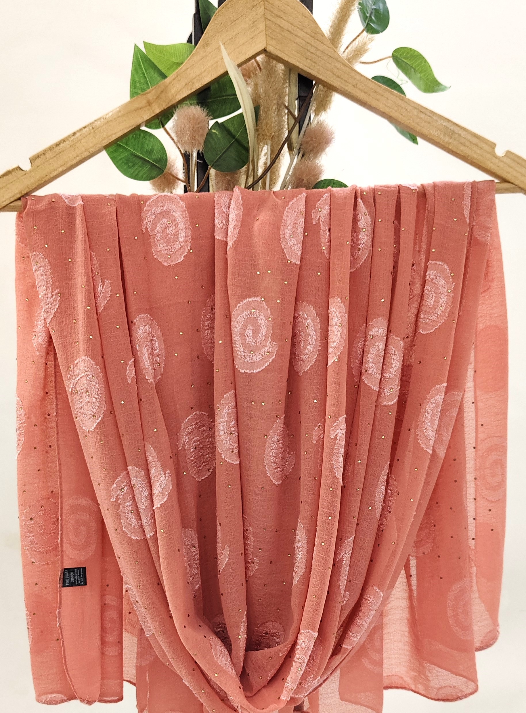 Premium Chiffon Butti With Stones Hijab