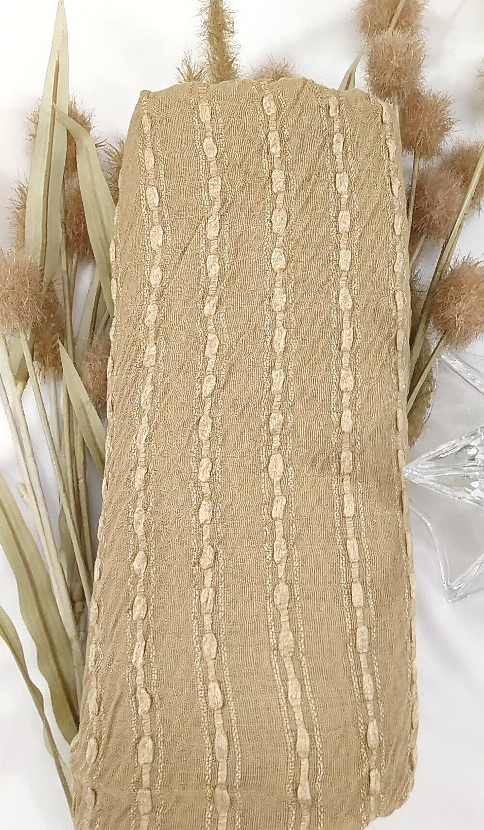 Premium Jasmine Cotton Thread Butti Hijab