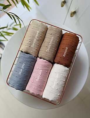 Premium Jasmine Cotton Thread Butti Hijab