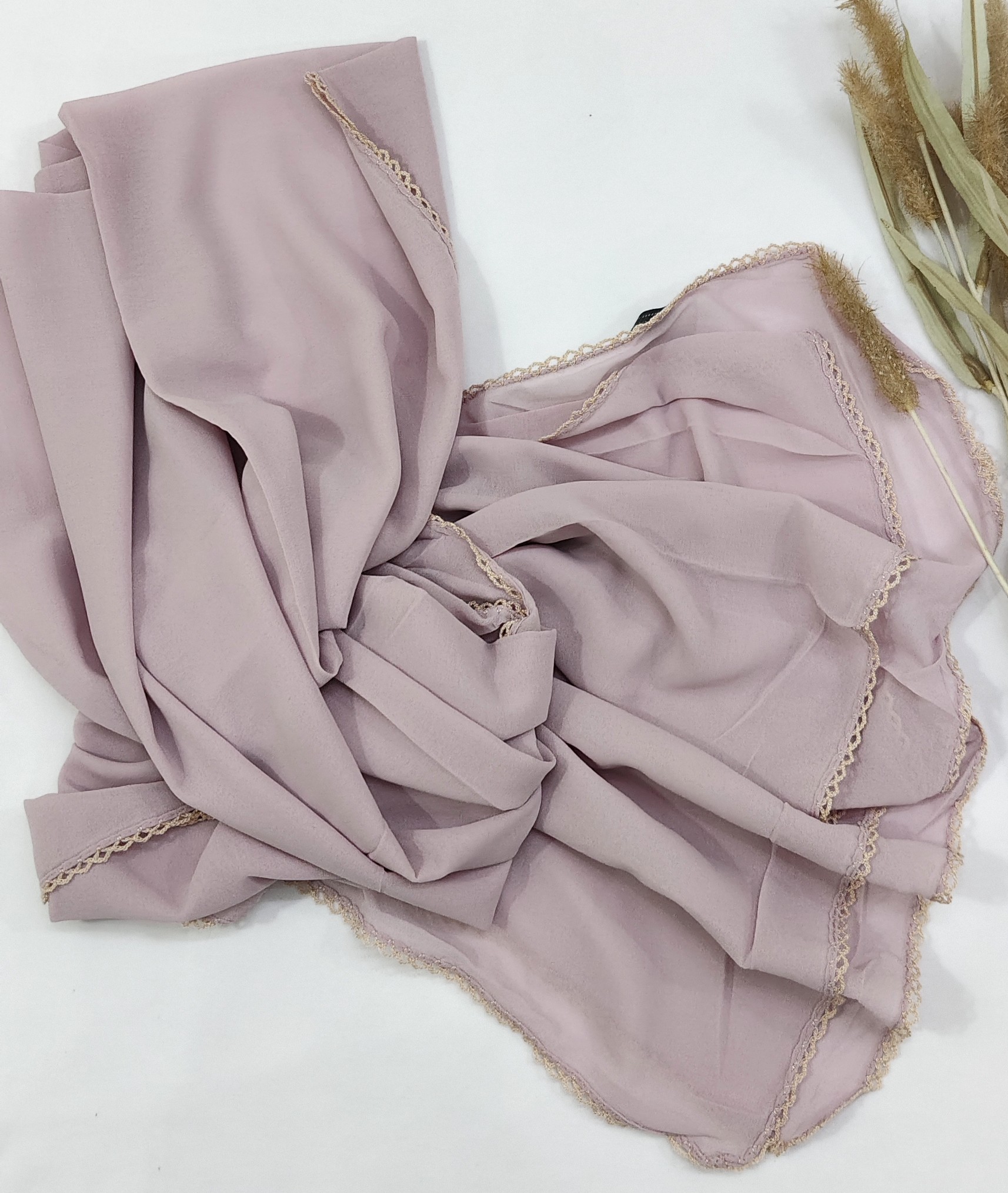 Premium Malaysian Georgette Crochet Border