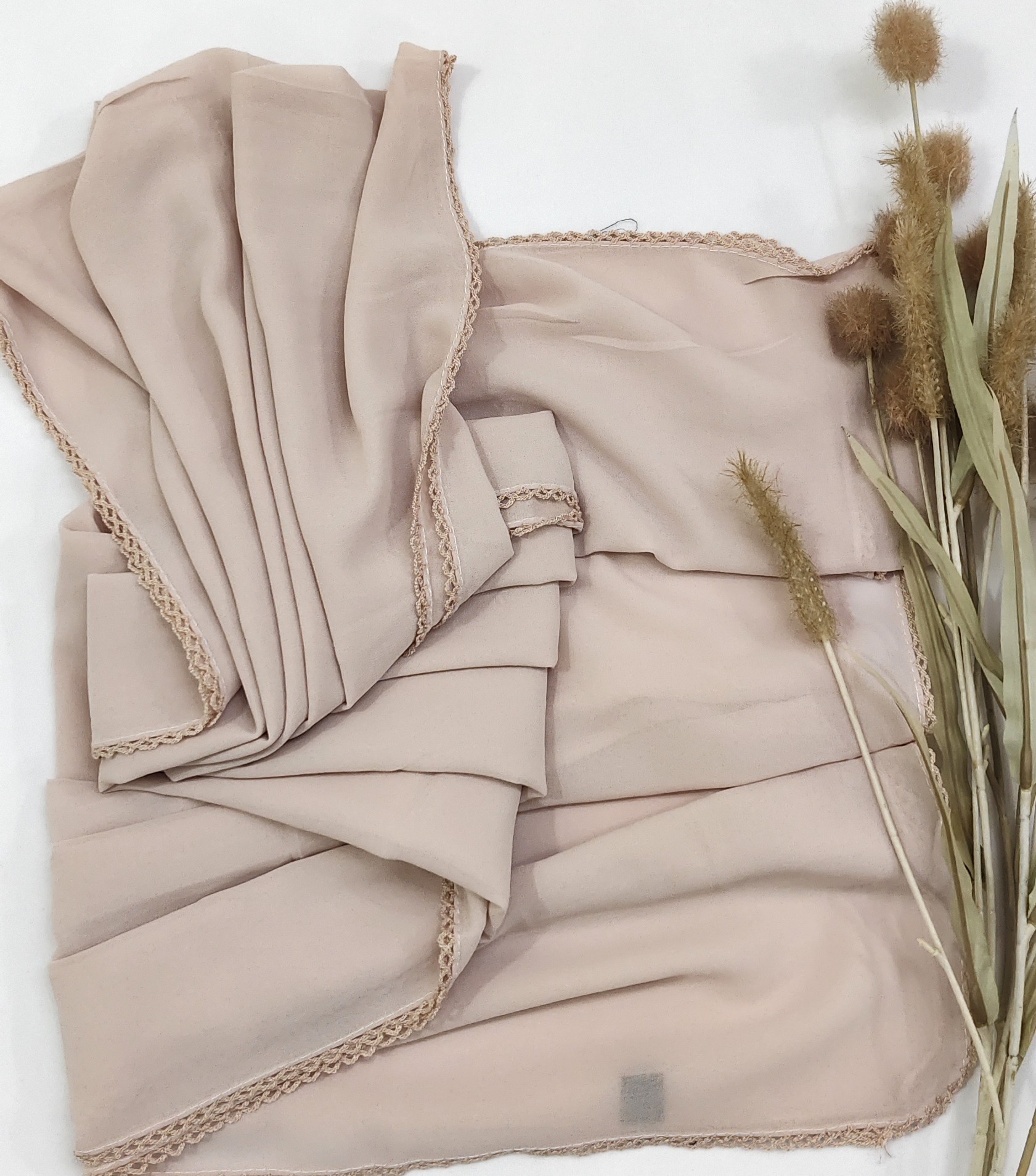 Premium Malaysian Georgette Crochet Border