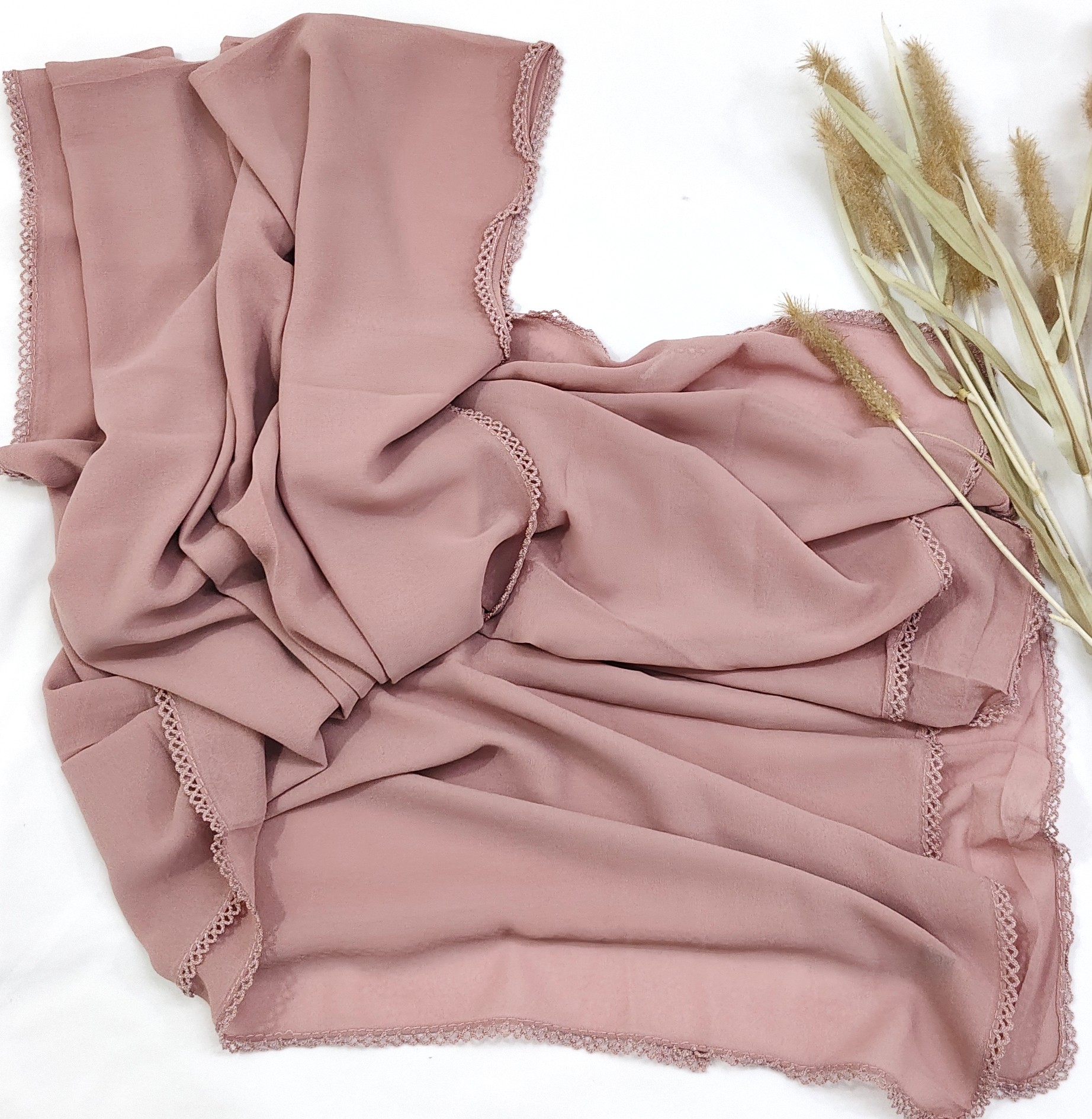 Premium Malaysian Georgette Crochet Border