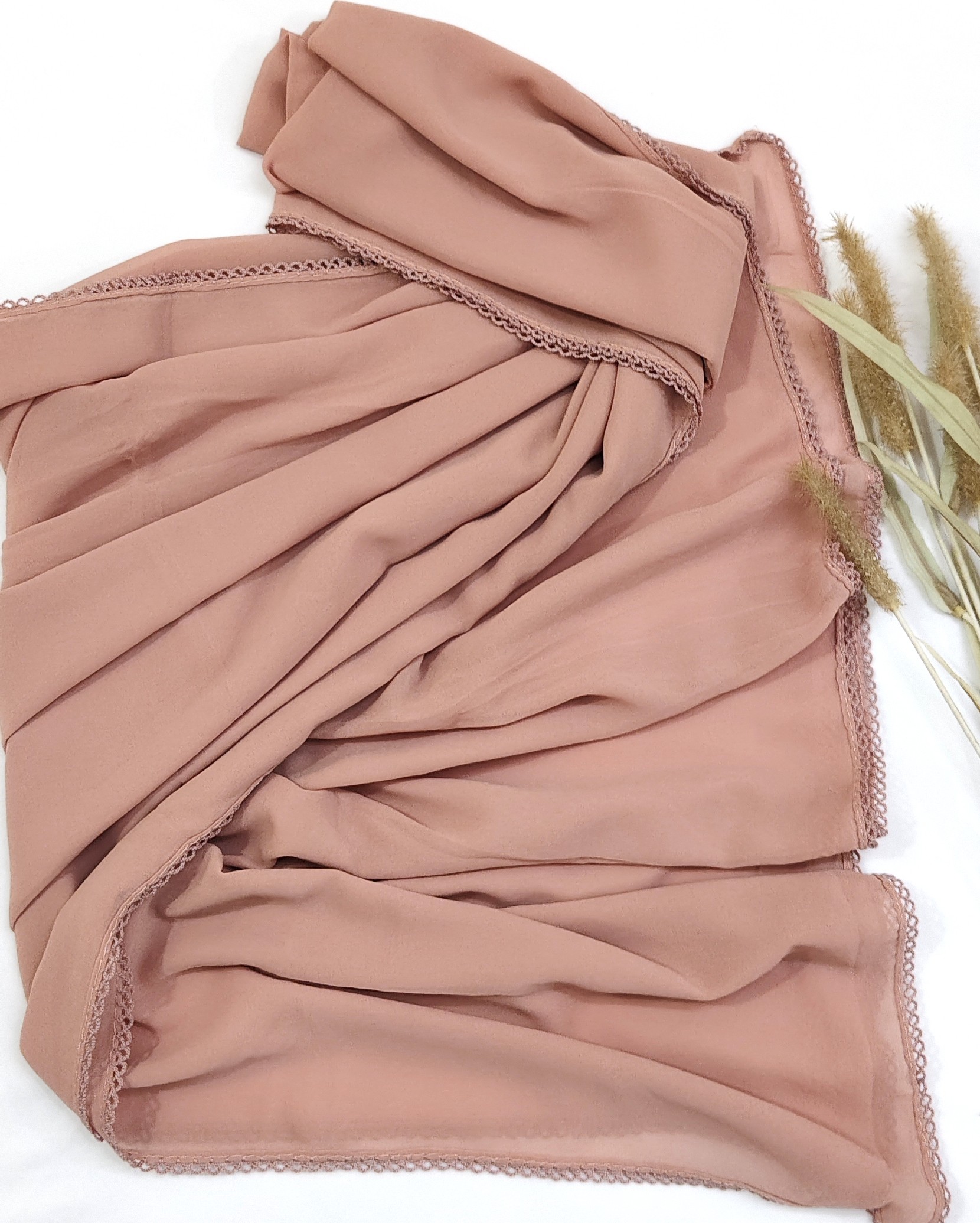 Premium Malaysian Georgette Crochet Border