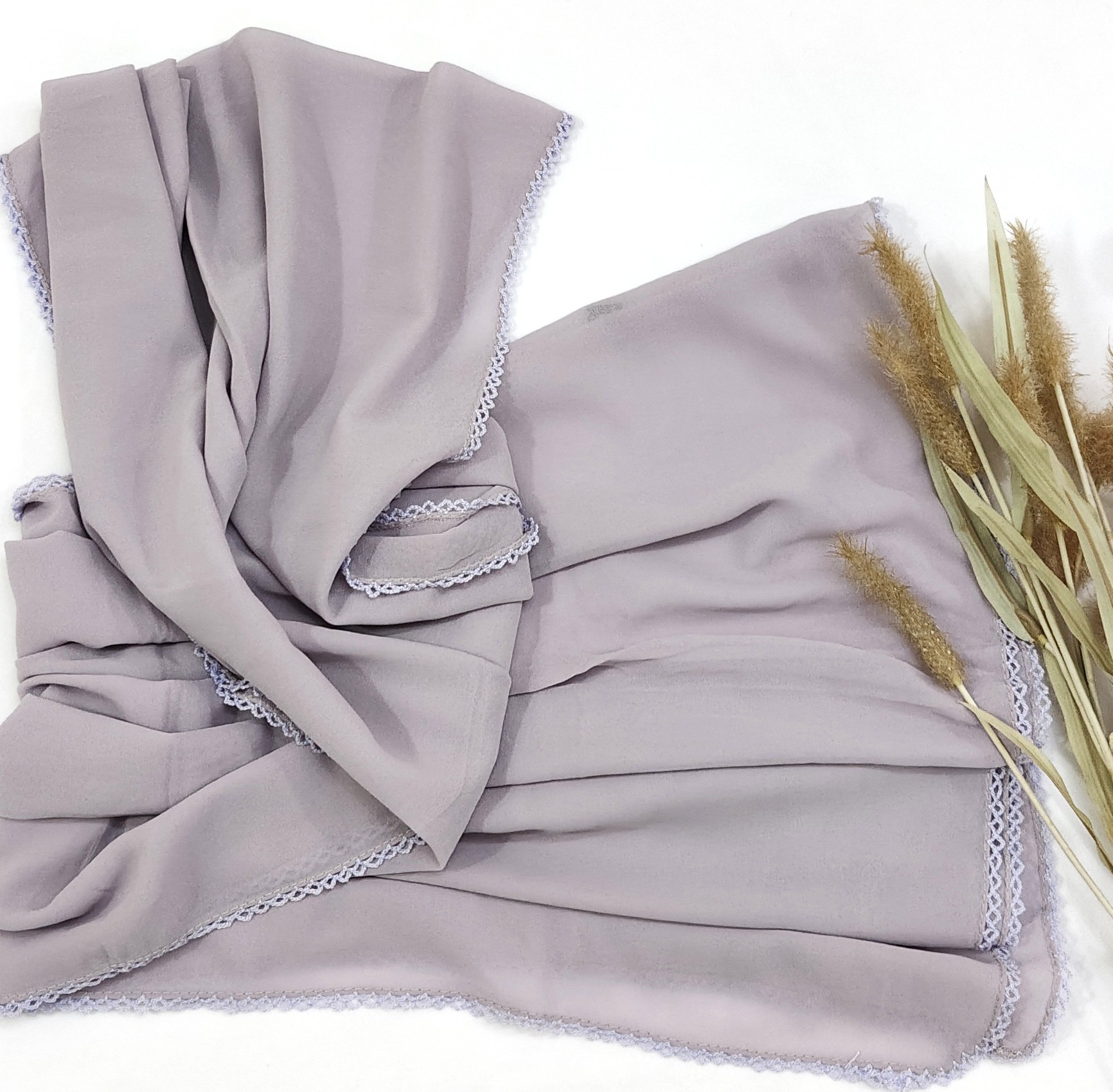 Premium Malaysian Georgette Crochet Border