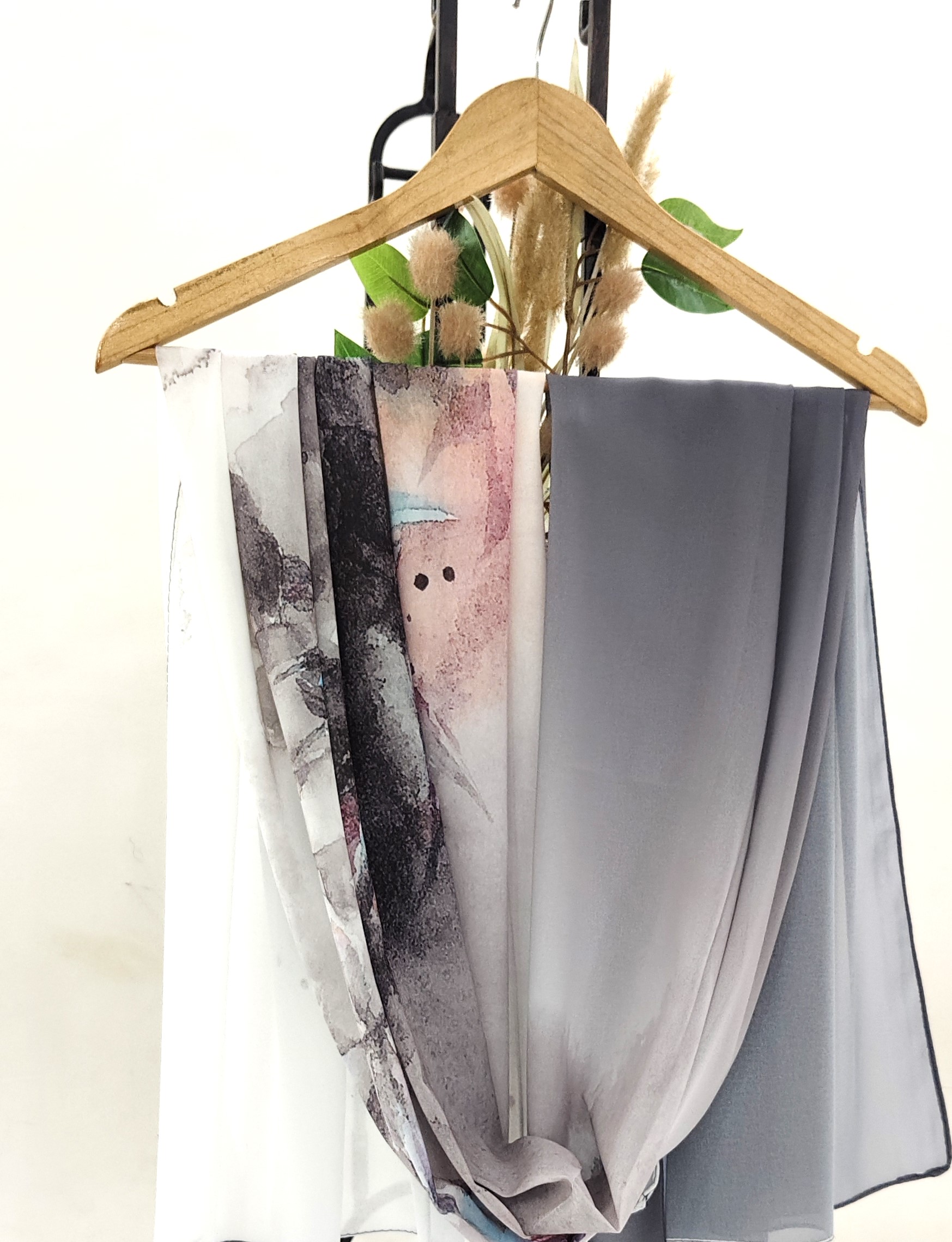 Premium Malaysian Heavy Chiffon MultiColor Hijab