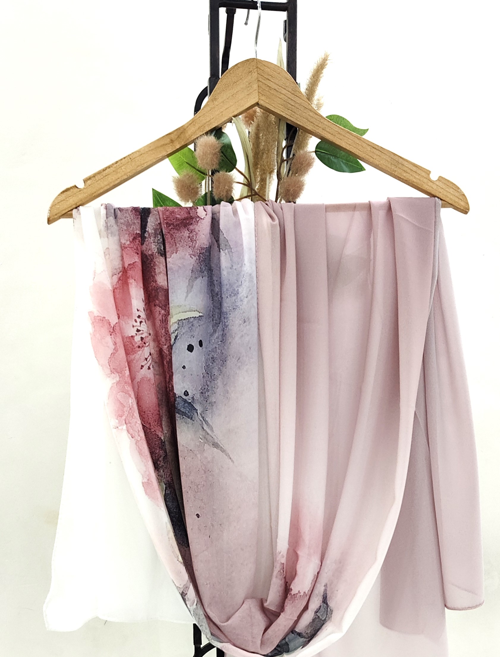 Premium Malaysian Heavy Chiffon MultiColor Hijab