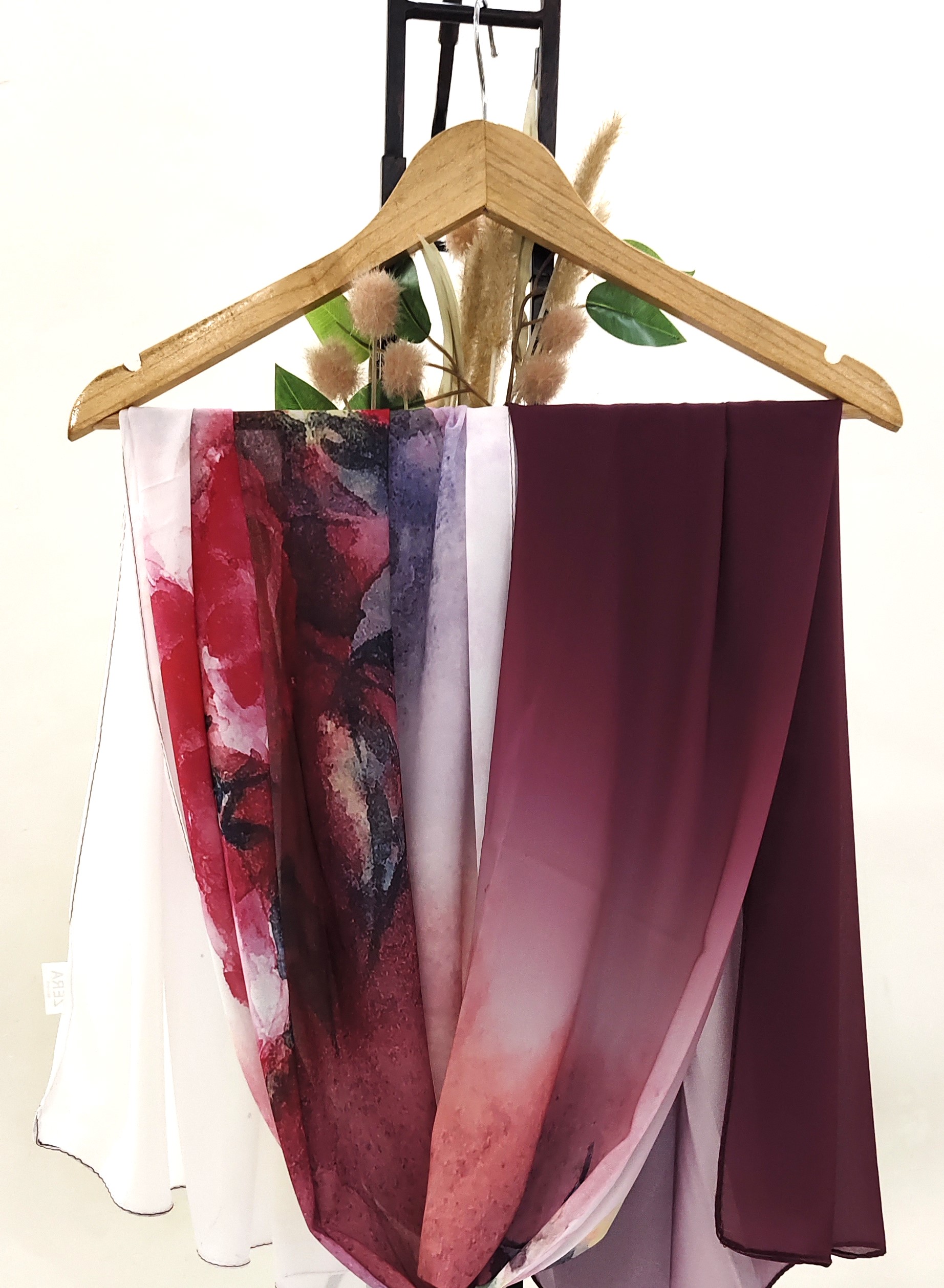 Premium Malaysian Heavy Chiffon MultiColor Hijab