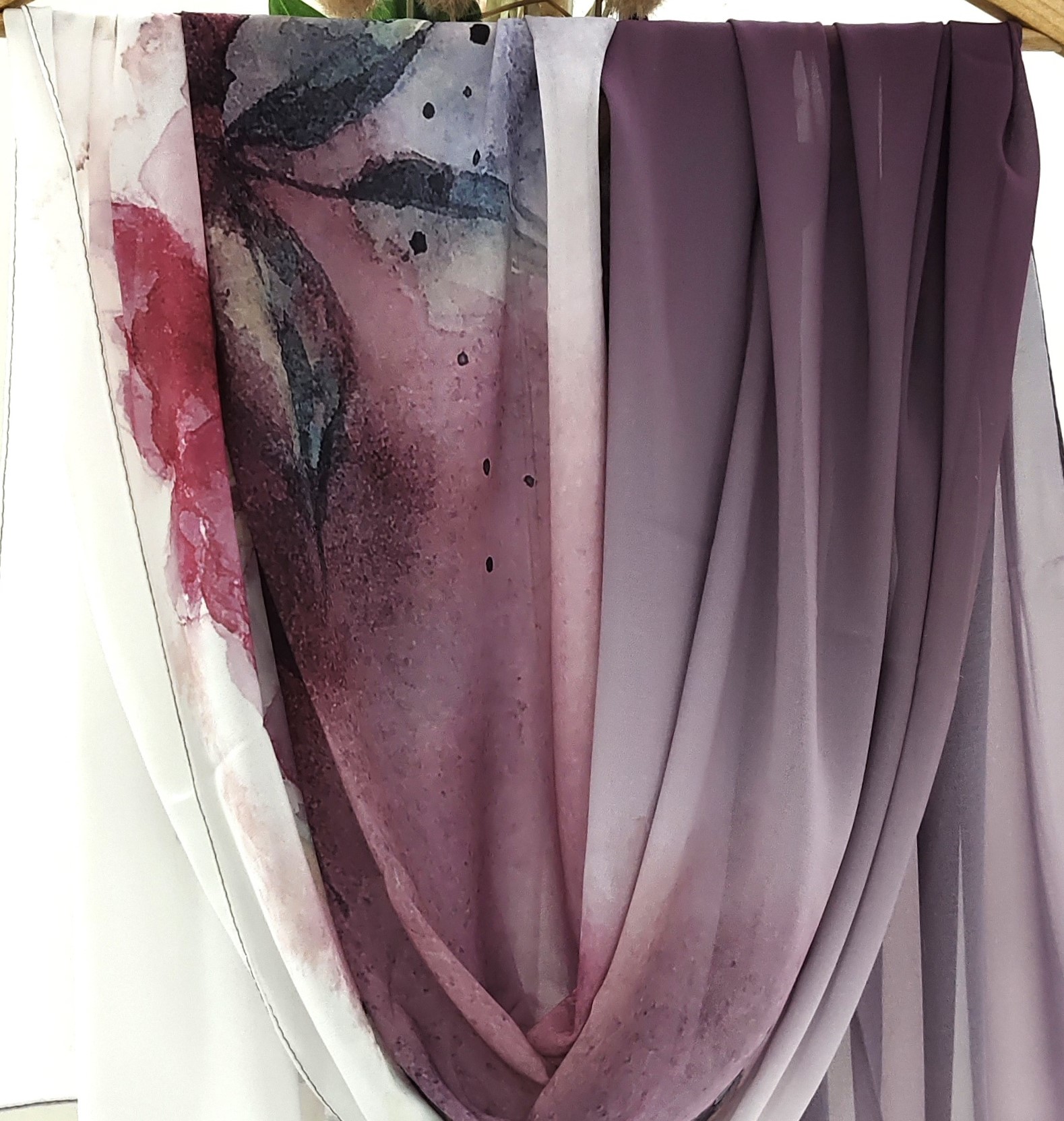 Premium Malaysian Heavy Chiffon MultiColor Hijab