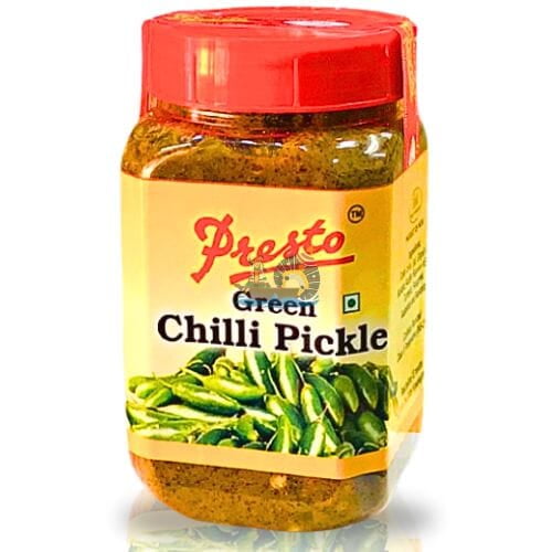 Presto Green Chilli Pickle- 300g